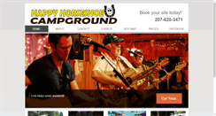 Desktop Screenshot of happyhorseshoecampground.com